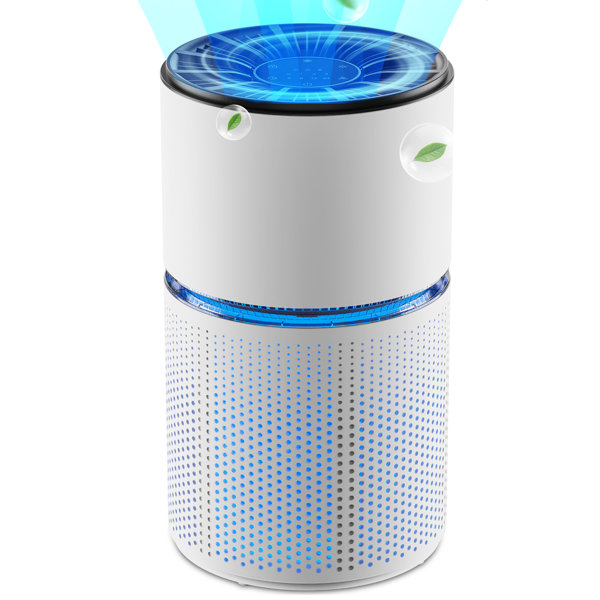 Kloudic Air Purifier with TrueHEPA Filter and Display Lock Wayfair